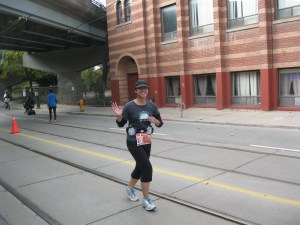 running through the pain