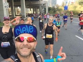 Cliff's selfie with Leanne, Mei, Kate and JP.